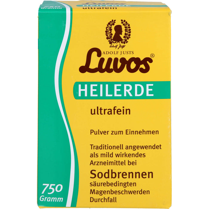 Luvos Heilerde ultrafein Pulver bei Sodbrennen, 750 g Powder