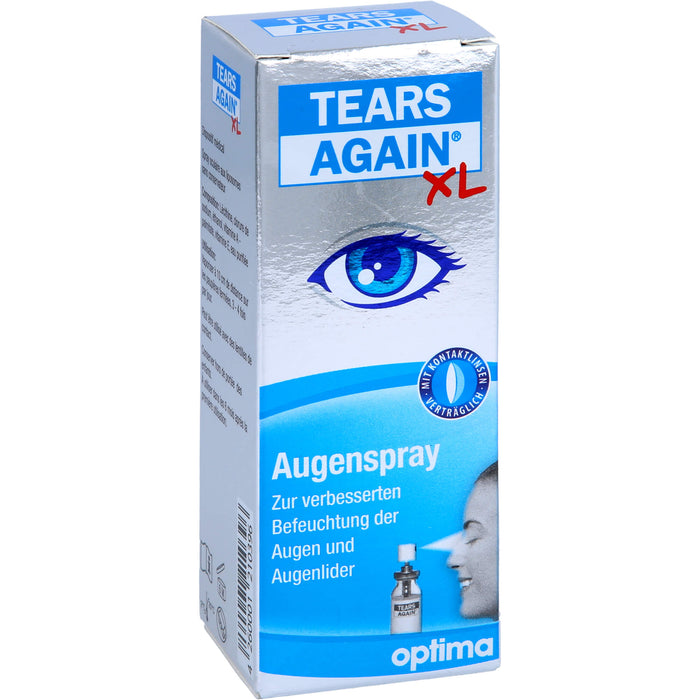 TEARS AGAIN Augenspray XL, zur verbesserten Befeuchtung der Augen und Augenlider, 20 ml Solution