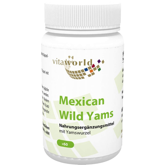 Vita World Mexican Wild Yams 500 g, 60 St. Kapseln