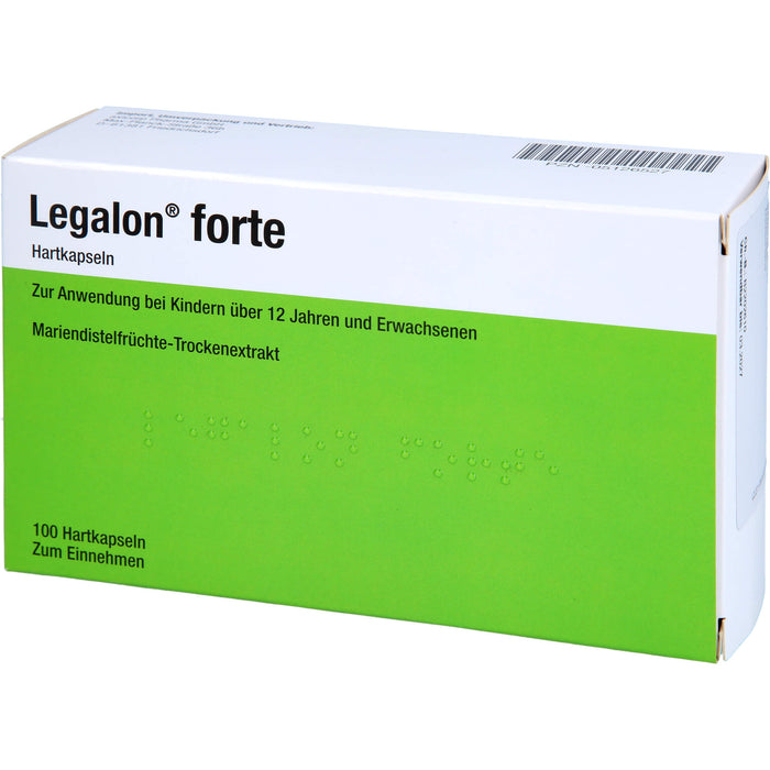 Legalon forte Hartkapseln Reimport axicorp, 100 St. Kapseln