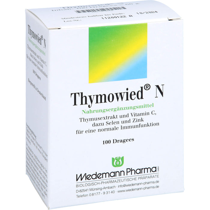 Thymowied N Dragees, 100 St. Tabletten