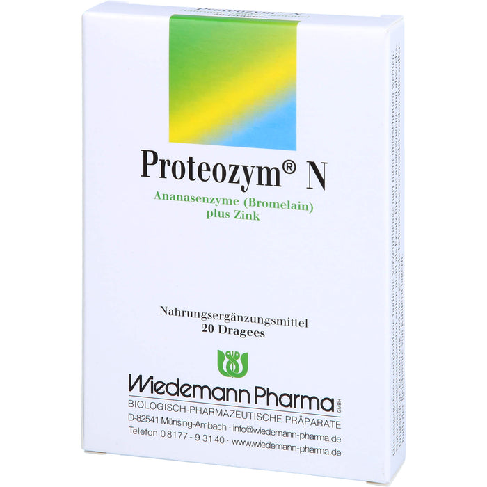 Proteozym N Dragées, 20 pc Tablettes