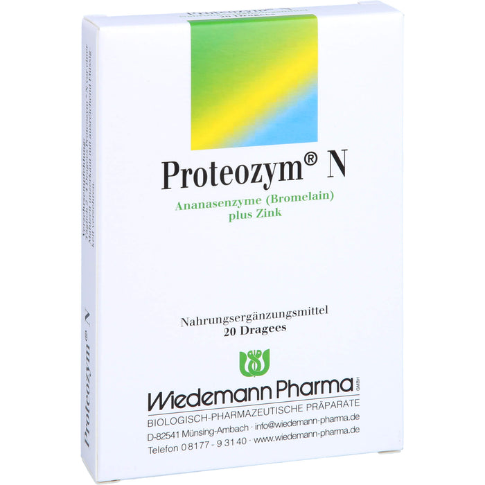 Proteozym N Dragées, 20 pc Tablettes