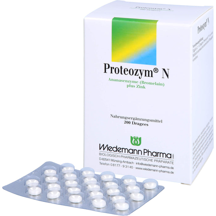 Proteozym N Dragees, 200 pcs. Tablets