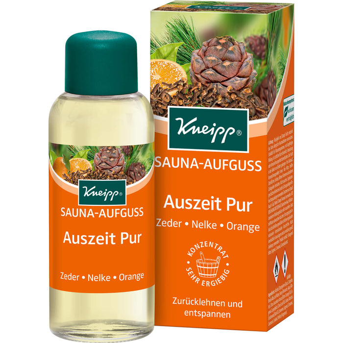 Kneipp Sauna-Aufguss Auszeit Pur, 100 ml Solution