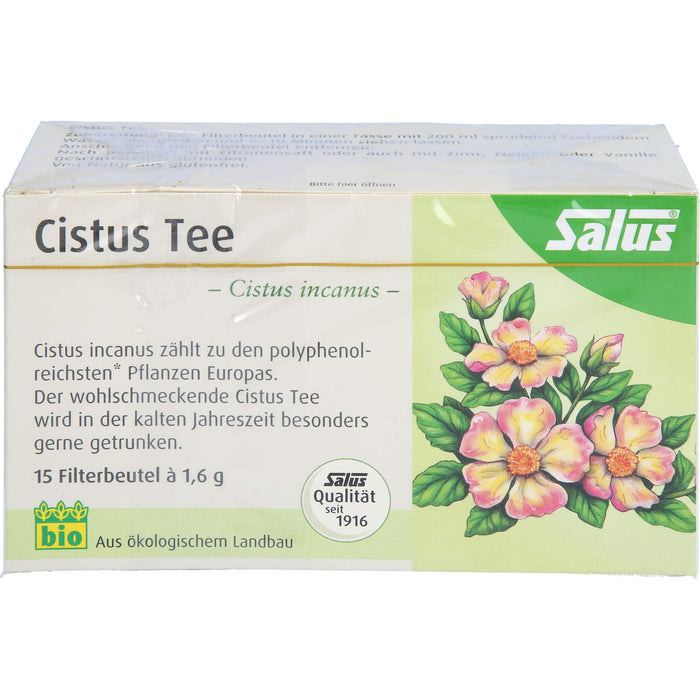 Cistus Kräutertee bio Salus, 15 St FBE