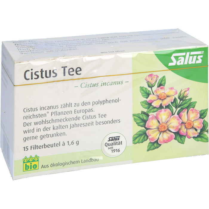 Cistus Kräutertee bio Salus, 15 St FBE