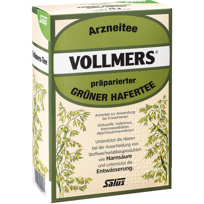 Vollmers präparierter Grüner Hafertee, 75 g TEE