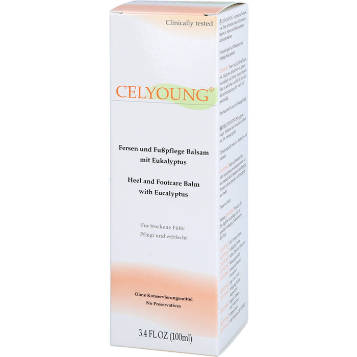 CELYOUNG Fersen + Fusspflege BALSAM m.Eukalyptus, 100 ml BAL