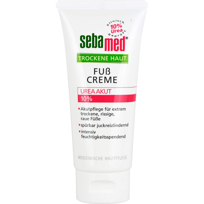 Sebamed Fußcreme für trockene Haut 10% Urea, 100 ml Crème