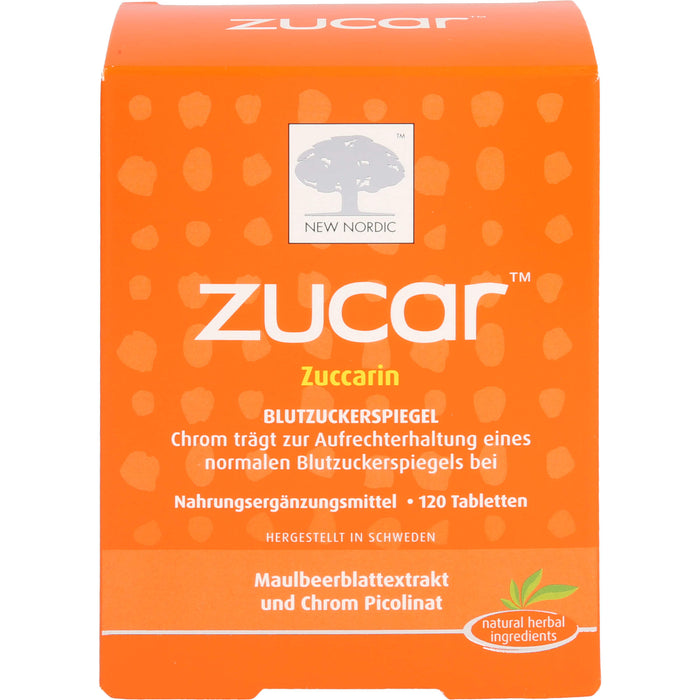 zucar Zuccarin Tabletten, 120 pc Tablettes