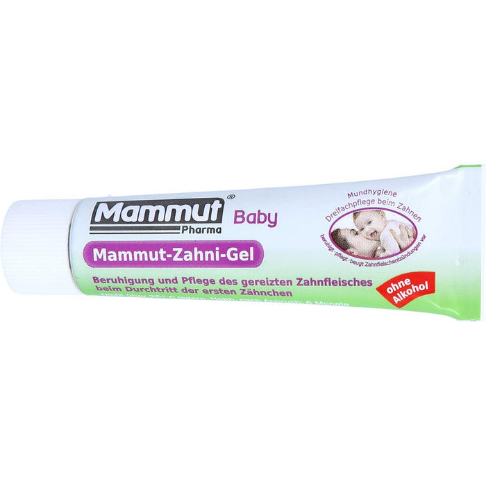 Mammut-Zahni-Gel Baby Dreifachpflege beim Zahnen, 10 ml Gel