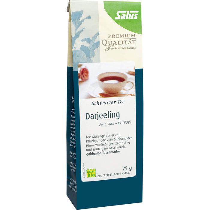 Darjeeling Schwarzer Tee First flush FTGFOP1 Salus, 75 g TEE