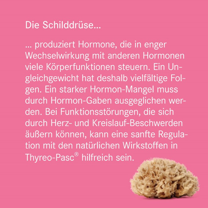 Thyreo-Pasc Tabletten bei Schilddrüsenerkrankungen, 100 pcs. Tablets