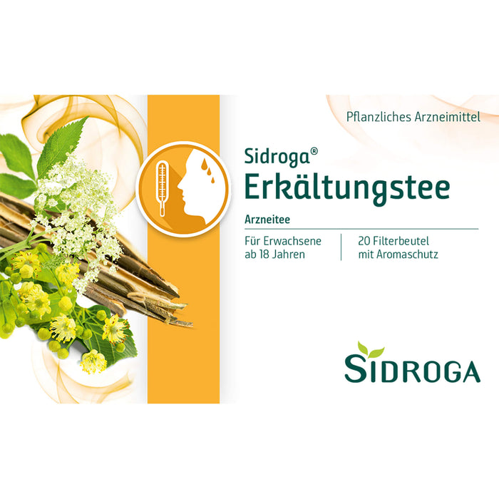 Sidroga Erkältungstee, 20 pcs. Filter bag