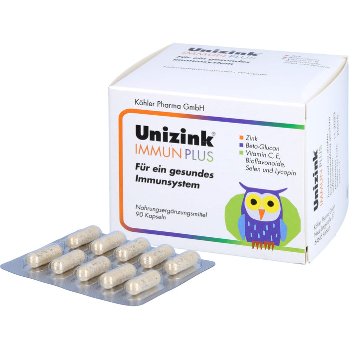 Unizink Immun Plus, 90 St. Kapseln