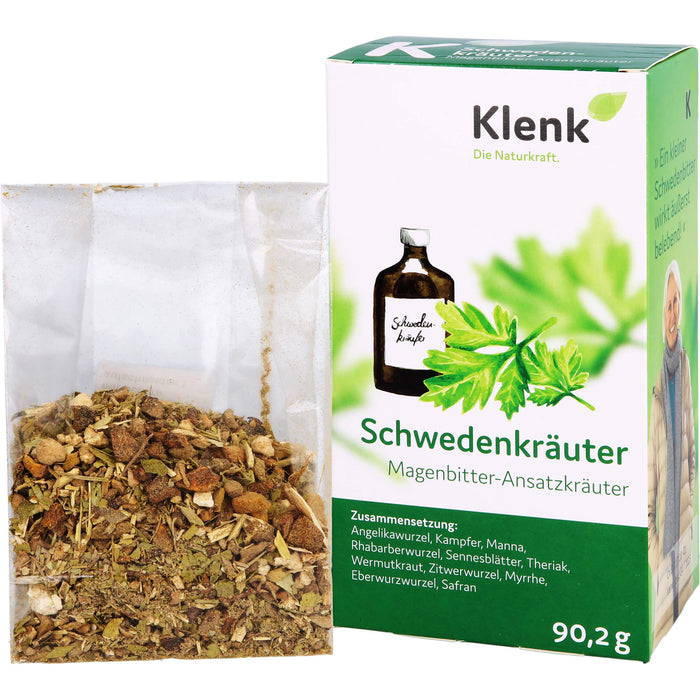 Klenk Schwedenkräuter Magenbitter-Ansatzkräuter, 90.2 g Lösung