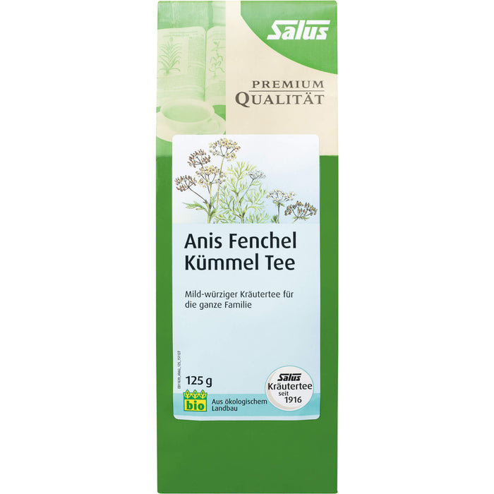 Salus Anis Fenchel Kümmel Tee, 125 g Tea