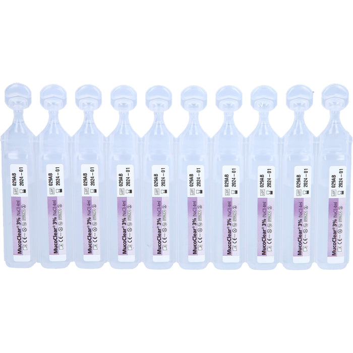 Mucoclear 3 % Inhalationslösung, 20 pc Ampoules