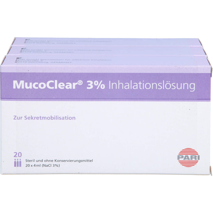 MucoClear 3% Inhalationslösung, 240 ml Lösung