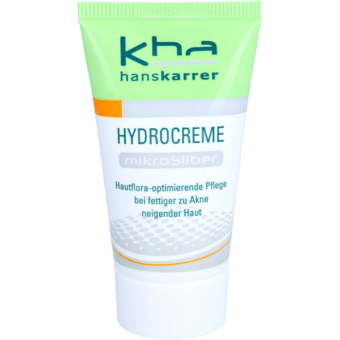 Hans Karrer Hydrocreme Mikrosilber bei normaler bis fettiger Haut, 30 ml Crème