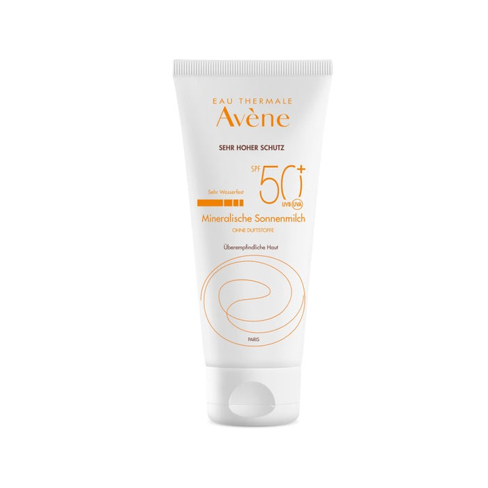 Avène Mineralische Sonnenmilch SPF 50+ 2010, 100 ml Lotion