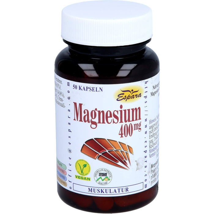 Espara Magnesium 400 mg Kapseln, 50 pcs. Capsules