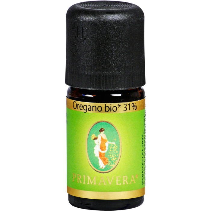 PRIMAVERA Oregano 31% bio 100% naturreines Ätherisches Öl, 5 ml Etheric oil