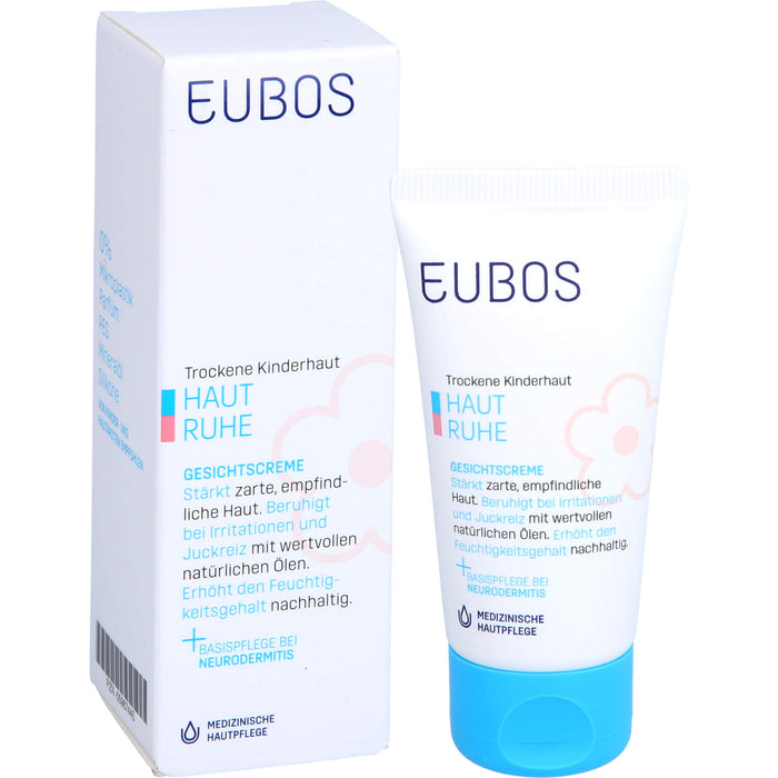 EUBOS Kinder HAUT RUHE Gesichtscreme, 30 ml Creme