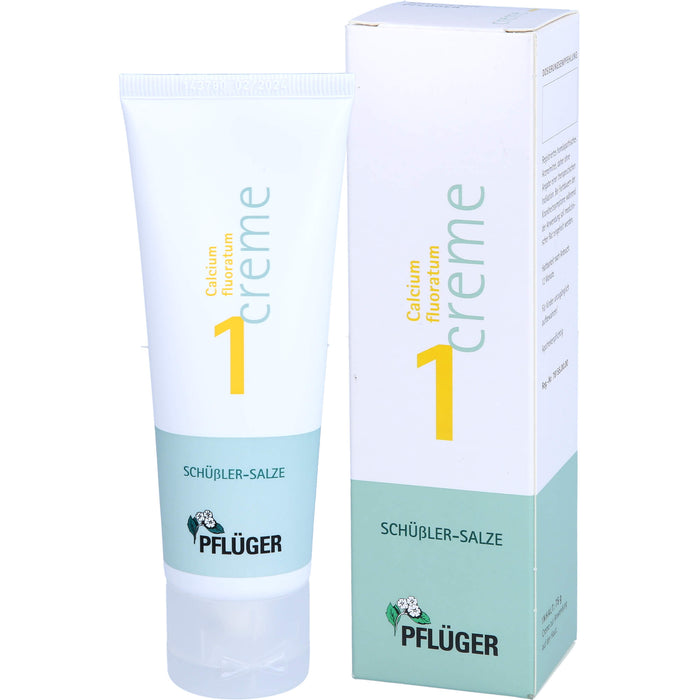 PFLÜGER Biochemie 1 Calcium fluoratum D 4 Creme, 75 g Crème