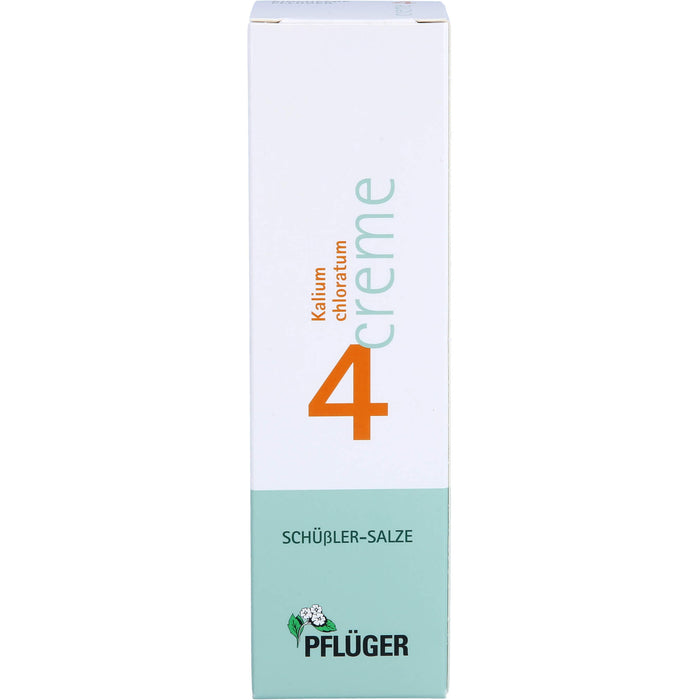 Pflüger Biochemie Nr.4 Kalium chloratum Creme, 75 g Creme