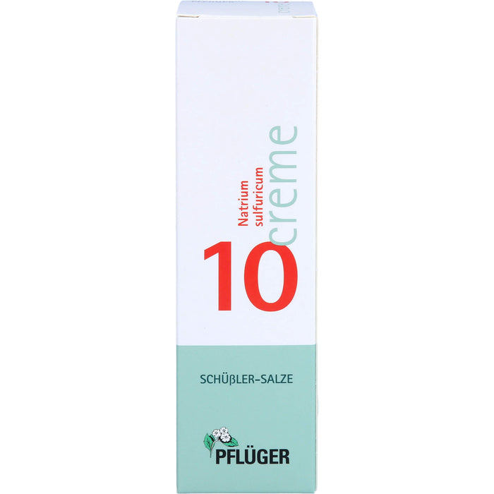 Biochemie Nr.10 Natrium sulfuricum Pflüger Creme, 75 g Crème