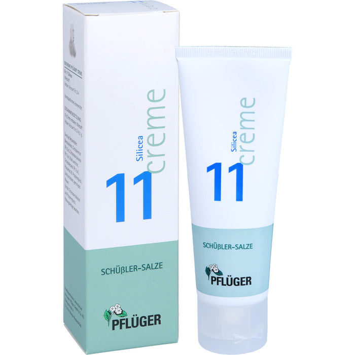 PFLÜGER Schüßler-Salze 11 Silicea Creme, 75 g Creme