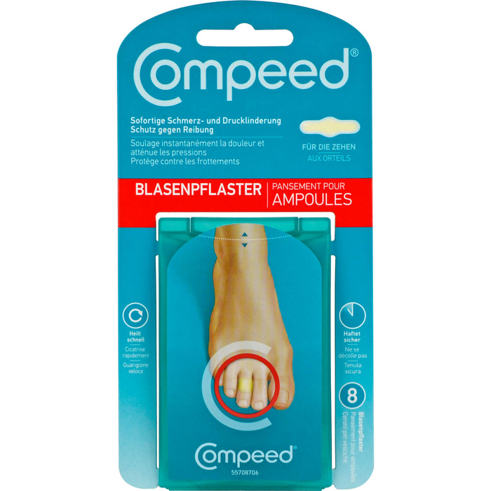 COMPEED Blasenpflaster für die Zehen, 8 pcs. Patch