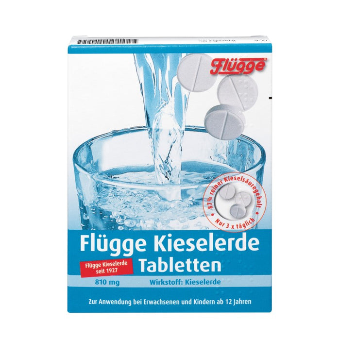 Flügge Kieselerde Tabletten, 60 pc Tablettes