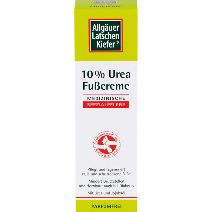 Allgäuer Latschenkiefer 10 % Urea Fußcreme, 100 ml Crème