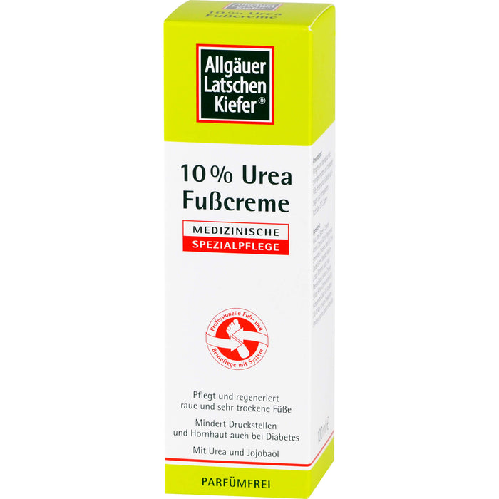 Allgäuer Latschenkiefer 10 % Urea Fußcreme, 100 ml Crème