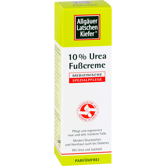 Allgäuer Latschenkiefer 10 % Urea Fußcreme, 100 ml Crème