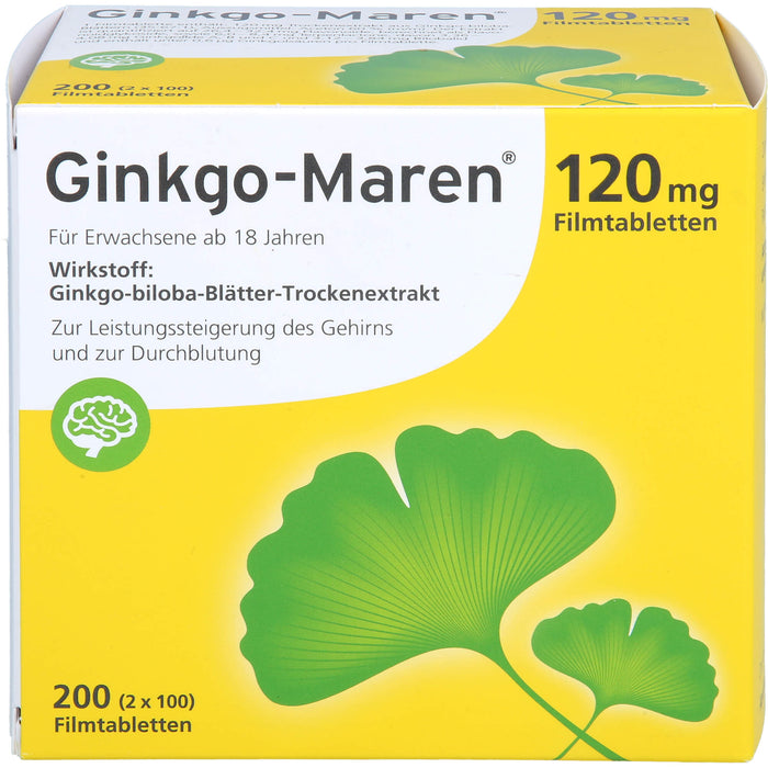 Ginkgo-Maren 120 mg Filmtabletten, 200 St FTA