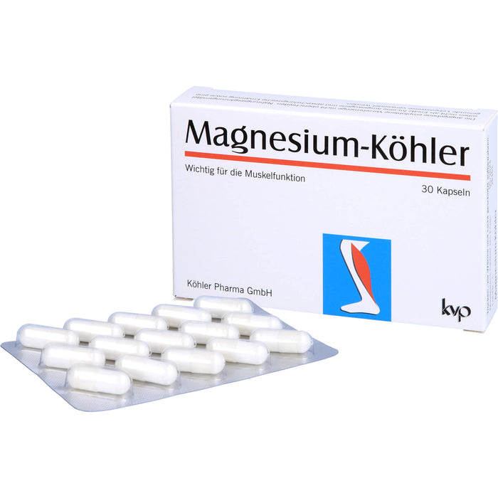 Magnesium-Köhler Kapseln, 30 St. Kapseln