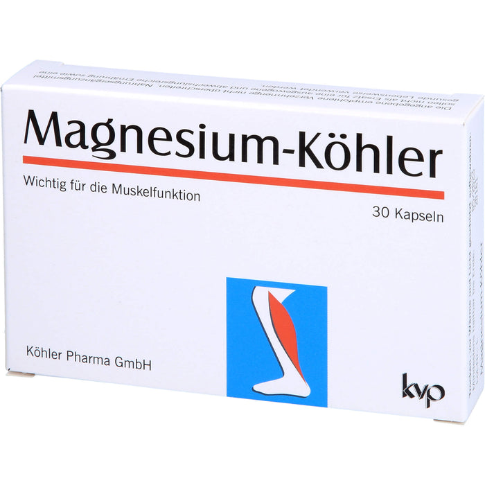 Magnesium-Köhler Kapseln, 30 St. Kapseln