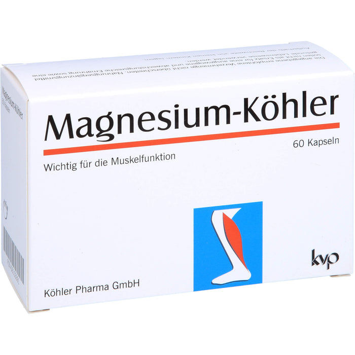 Magnesium-Köhler Kapseln, 60 pcs. Capsules