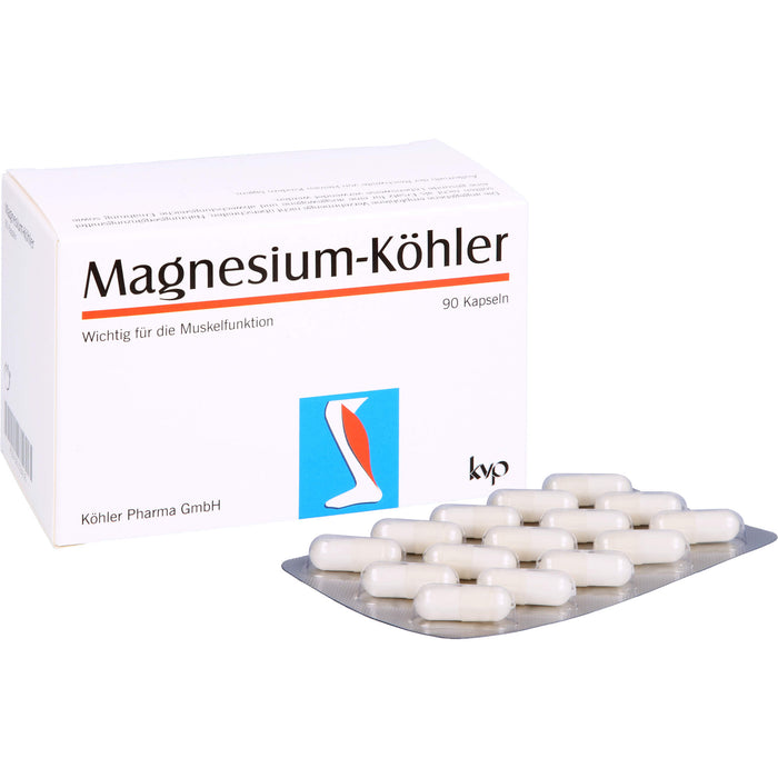 Magnesium-Köhler Kapseln, 90 pcs. Capsules