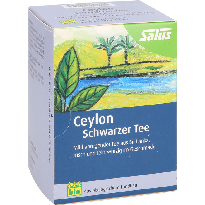 Ceylon Schwarzer Tee bio Salus, 15 St FBE