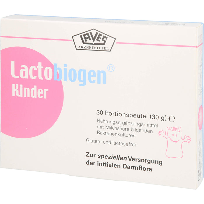 Lactobiogen Kinder Portionsbeutel, 30 pcs. Sachets