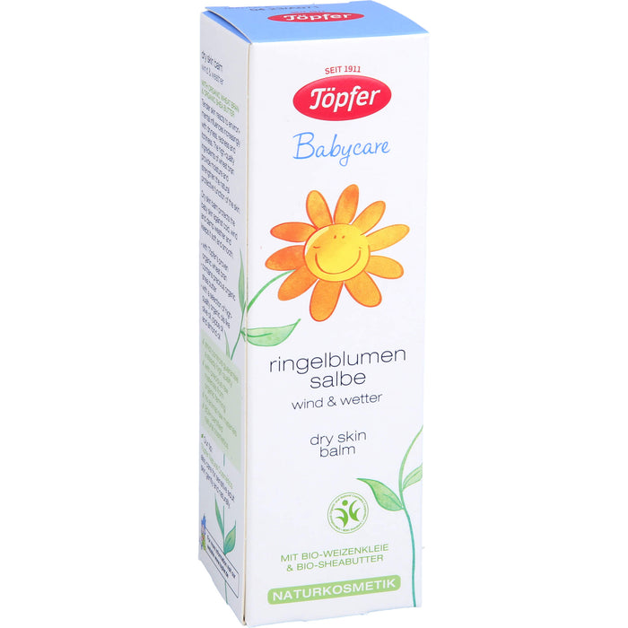 Töpfer Babycare Ringelblumensalbe Wind & Wetter, 75 ml Salbe