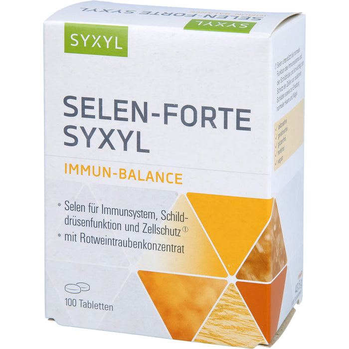 SYXYL Selen-Forte Immun-Balance Tabletten, 100 pcs. Tablets