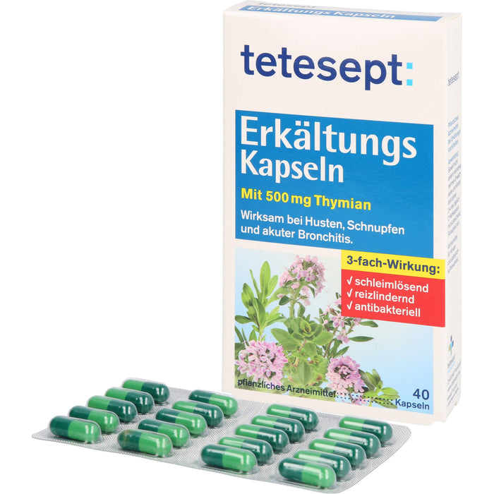 TETESEPT ERKAELTUNGS KAPSELN, 40 St. Kapseln