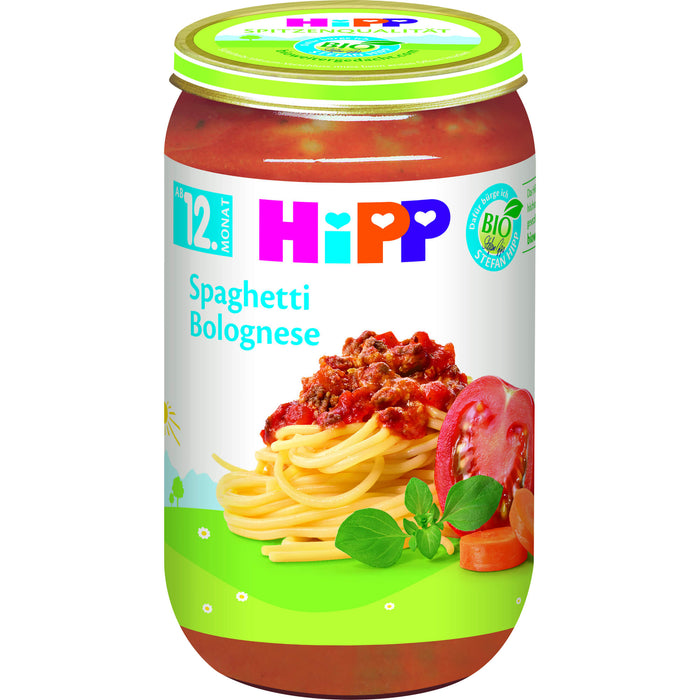 HIPP 6820 SPAGHETTI BOLOGNESE, 250 g