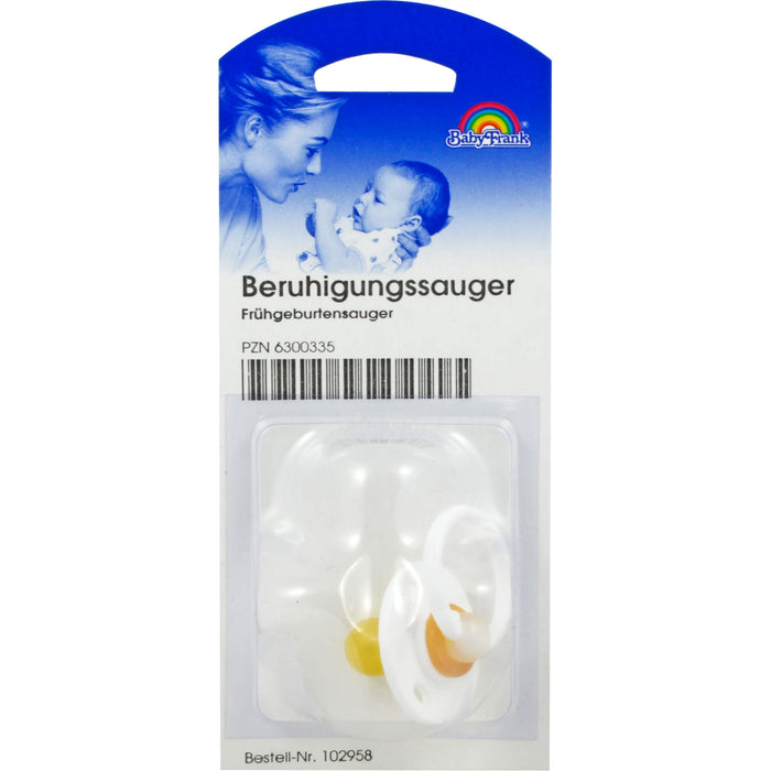 BabyFrank Beruhigungssauger Frühgeburtensauger, 1 pcs. Aspirator